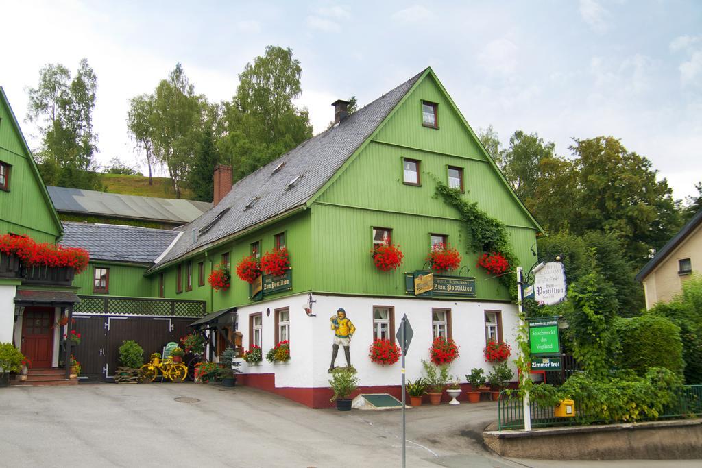 Fruehstuecks Pension Zum Postillion Klingenthal Exterior foto